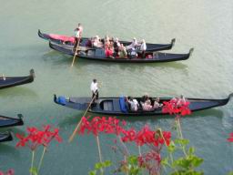 Gondolas in Venice